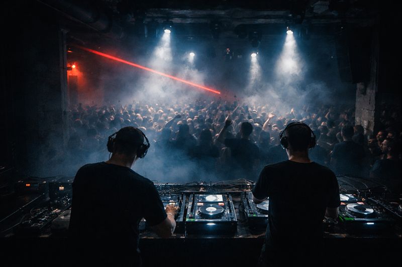 scene techno underground en suisse animee par des collectifs locaux