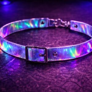 Choker holographique – night edition