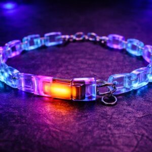 Choker néon UV – édition club