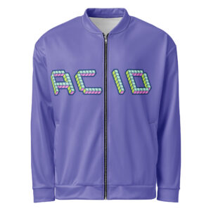 veste bomber acid purple