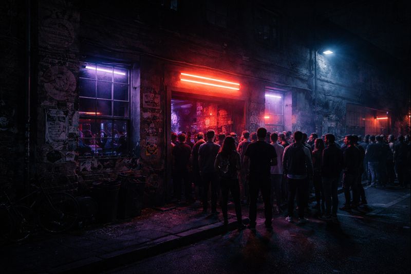 clubs techno en suisse lors d une soiree underground